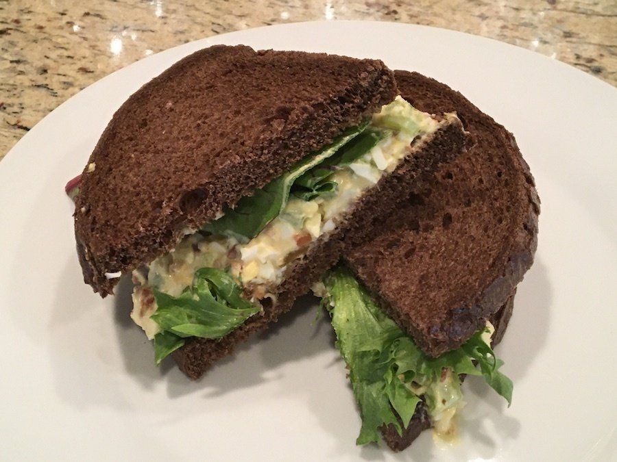 Post Easter Egg Salad Sandwiches